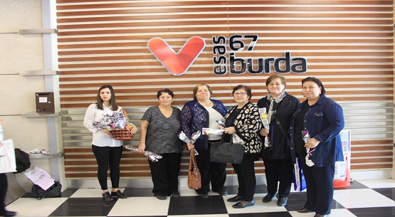 67 Burda AVM kadın ziyaretçilerini unutmadı