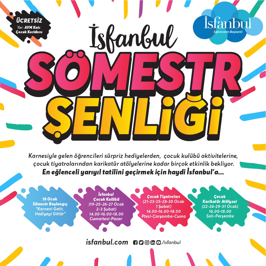 İSFANBUL SÖMESTR ŞENLİĞİ BAŞLADI