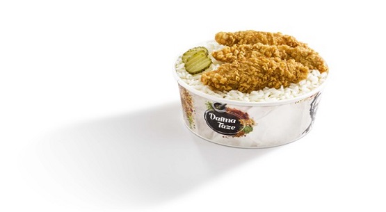 KFC`den tavuk pilav