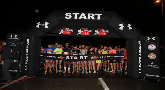 Under Armour Gece Koşuları’nın  ilki Caddebostan’da gerçekleşti