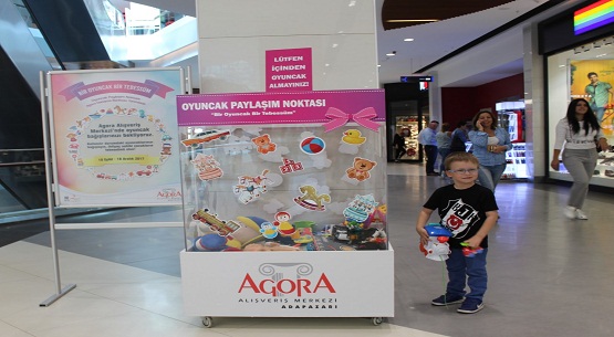 Agora`dan sosyal sorumluluk projesi 