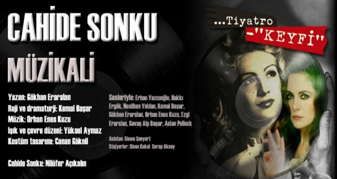 Akasya AVM`de Cahide Sonku Müzikali 