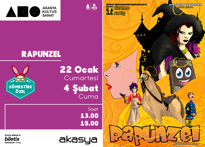 AKASYADA RAPUNZEL TİYATRO KEYFİ 