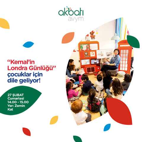 Akbatı AVM `de Okuma Atölyesi ve Kemal`in Londra Günlüğü İmza Günü 