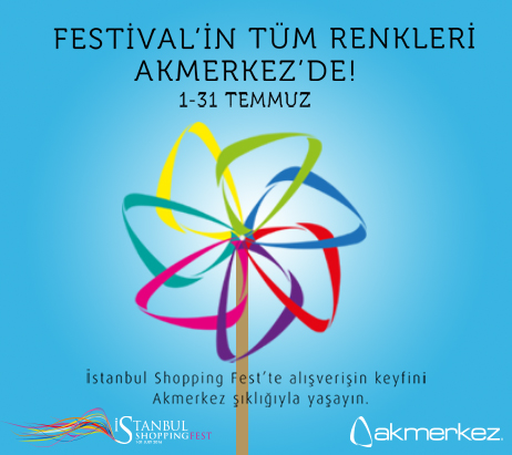 Akmerkez AVM `de İstanbul Shopping Fest 