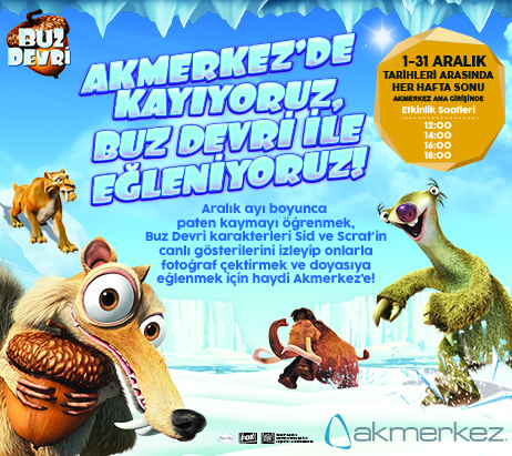 AKMERKEZ`DE KAYIYORUZ BUZ DEVRİ İLE EĞLENİYORUZ 