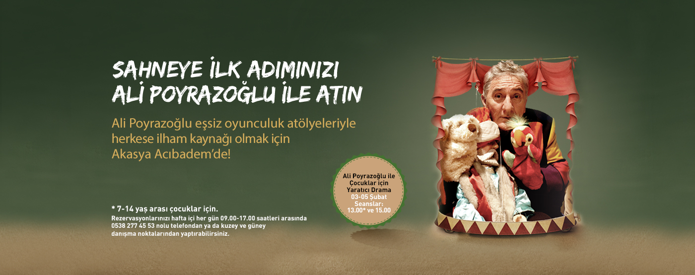 Ali Poyrazoğlu İle Yaratıcı Drama Dersi 