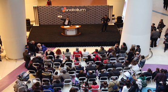 Anatolium Ankara ziyaretçilerini eli boş göndermedi 