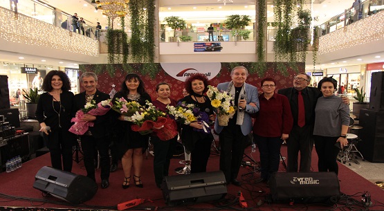 Anka Mall yeni yıla nostalji ile girdi 