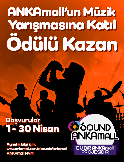 Ankamall AVM `de Ödüllü Müzik Yarışması 