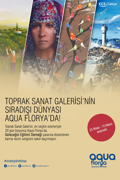 Aqua Florya AVM `de Toprak Sanat Galerisi 