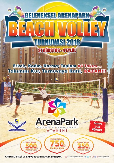 ArenaPark AVM`de Beach Volley 2016 