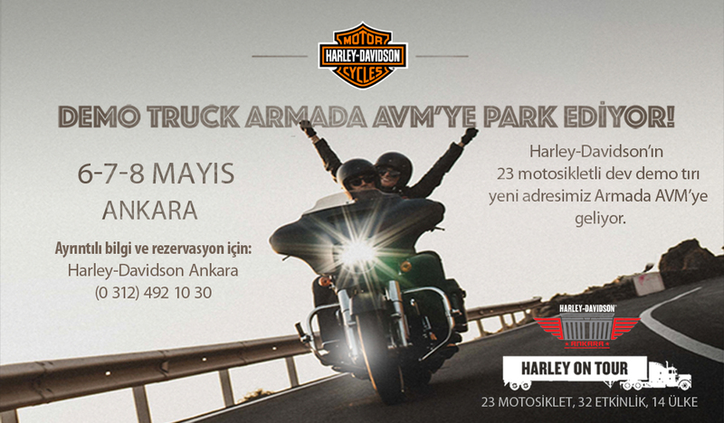 Armada AVM `de Harley Davıdson Demo Truck 