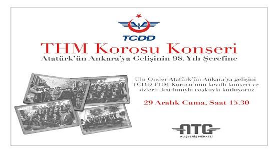 ATG, Atatürk`ün Ankara`ya gelişini kutluyor