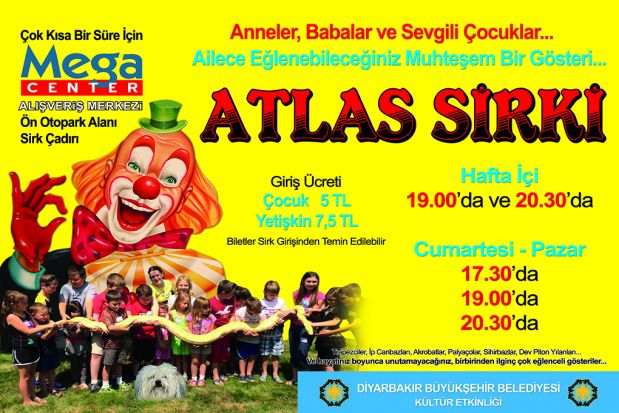 ATLAS SİRKİ MEGA CENTER AVM `DE 
