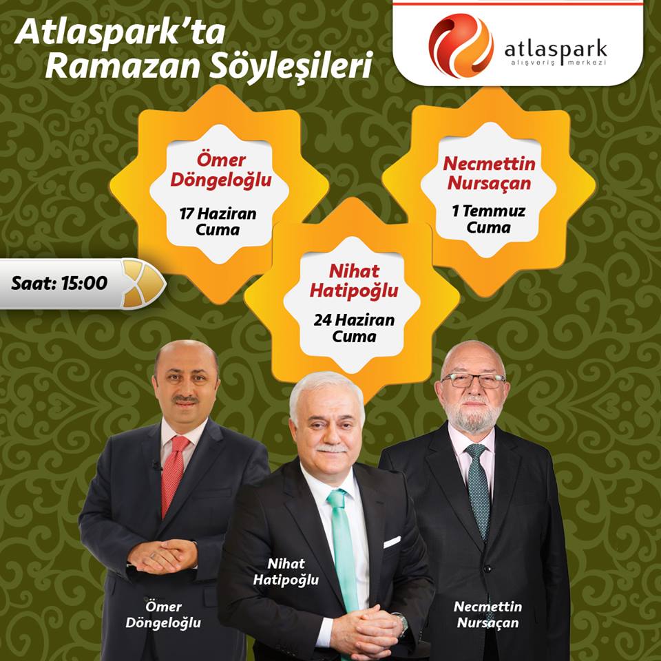 AtlasPark’ta Ramazan Söyleşileri 