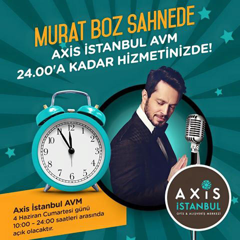 Axis AVM `de Murat Boz Konseri 