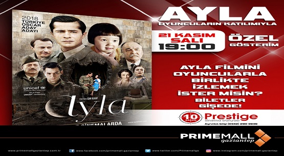 Ayla, Primemall Gaziantep`te 