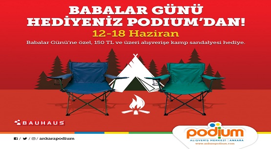 Babalar Günü hediyeniz Podium`da 
