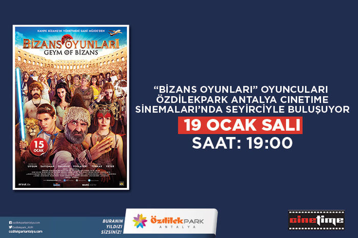 Bizans Oyunları Oyuncuları ÖzdilekPark Antalya AVM `de! 