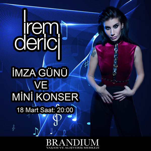 Brandium AVM `de İram Derici Konser ve İmza Günü 