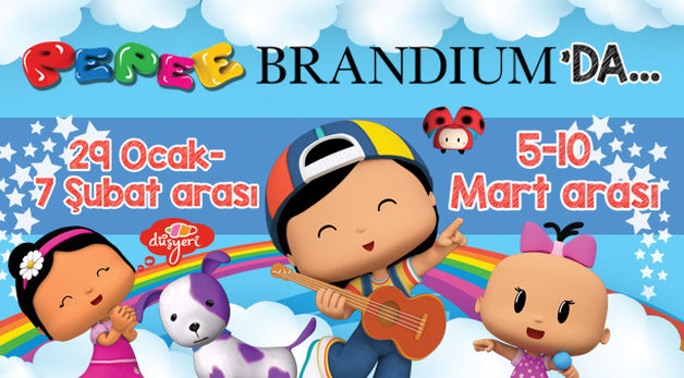 Brandium AVM `de Pepee ve Şila Etkinliği 