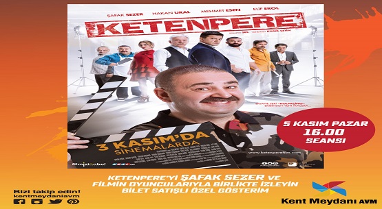 Bu pazar Kent Meydanı’nda “Ketenpere” var 