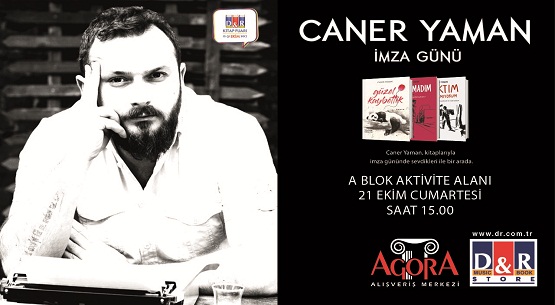 Caner Yaman imza günü 