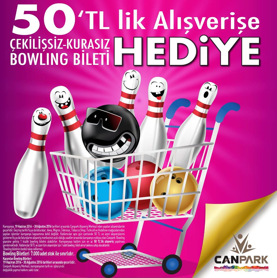 Canpark AVM `de Bowling Keyfi! 