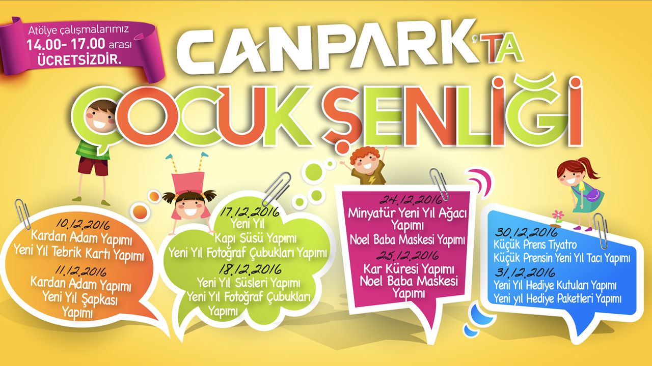 Canpark’ta Çocuk Şenliği 