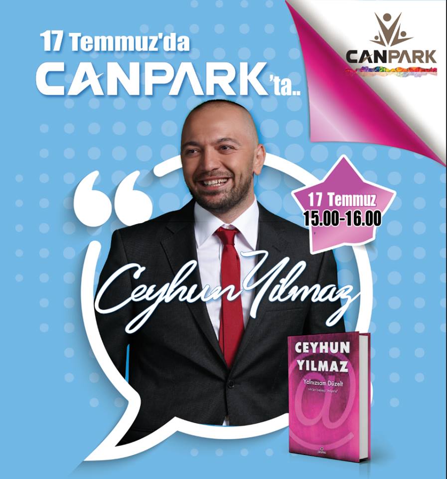 Capark AVM `de Ceyhun Yılmaz İle İmza Günü ve Söyleşi 