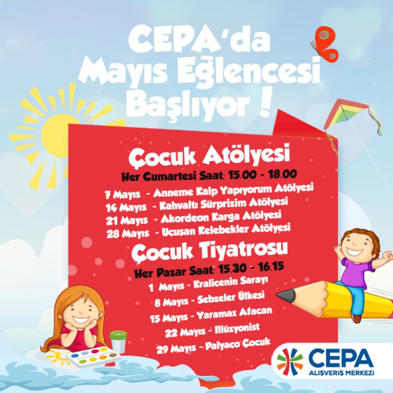 Cepa AVM Çocuk Atölyesi 