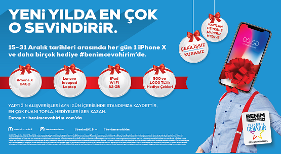 Cevahir her gün mutluluk dağıtıyor 