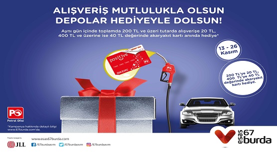 Depolar hediyeyle dolsun