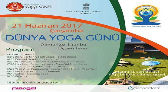 Dünya Yoga Günü Akmerkez`de 