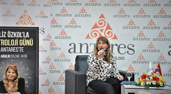 Filiz Özkol`la astroloji günü Antares`te 
