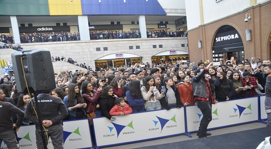 Forum Mersin, Pera`yı müzik severlerle buluşturdu 