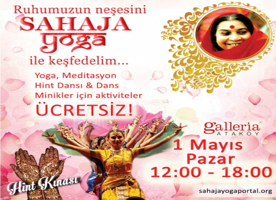 Galleria AVM `de Shaja Yoga Meditasyon Gösterisi 