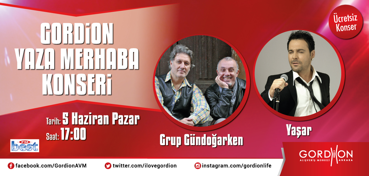 Gordion AVM `de Yaza Merhaba Konseri 