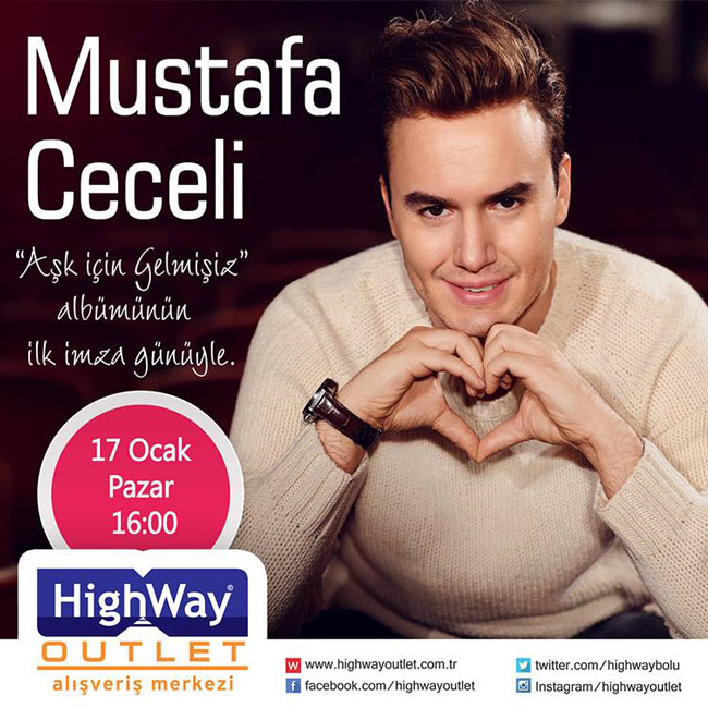 HighWay AVM `de Mustafa Ceceli İmza Günü 