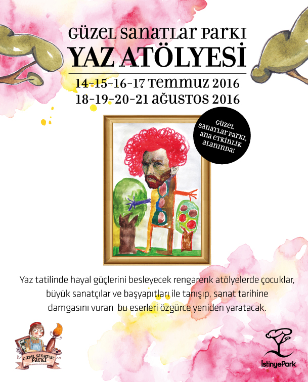 İstinye Park AVM `de Güzel Sanatlar Parkı Yaz Atölyesi 