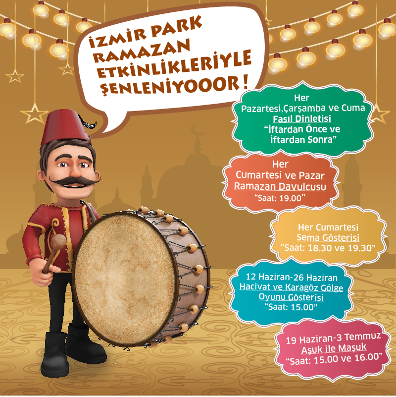 İzmir Park AVM `de Ramazan Etkinlikleri 