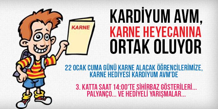 Karnesini Alan Çocuklar Kardiyum AVM `ye Koşacak! 