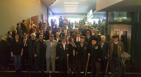 Kore Gazileri Ayla’yı Arcadium’da izledi 
