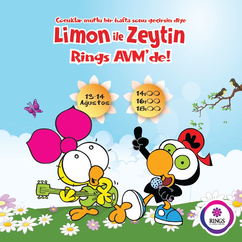 Limon İle Zeytin Rings AVM’de! 
