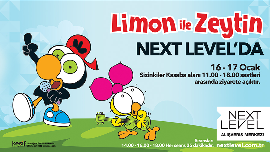 Limon ve Zeytin Next Level AVM `de! 