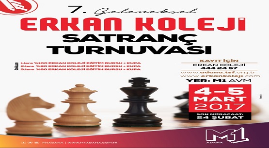 M1 Adana AVM’de satranç turnuvası 