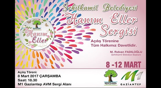 M1 Gaziantep AVM’de `Hanım Eller` sergisi 
