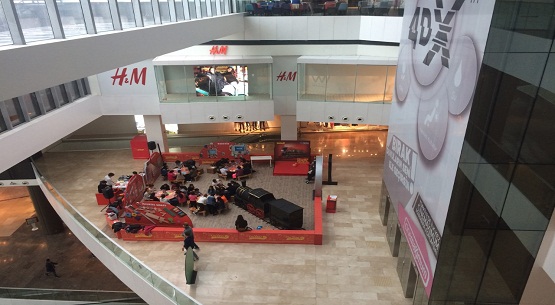 Marmara Forum eğlence dolu bir etkinlik gerçekleştirdi 