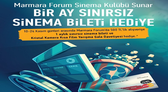 Marmara Forum`da sinema sınırsız 